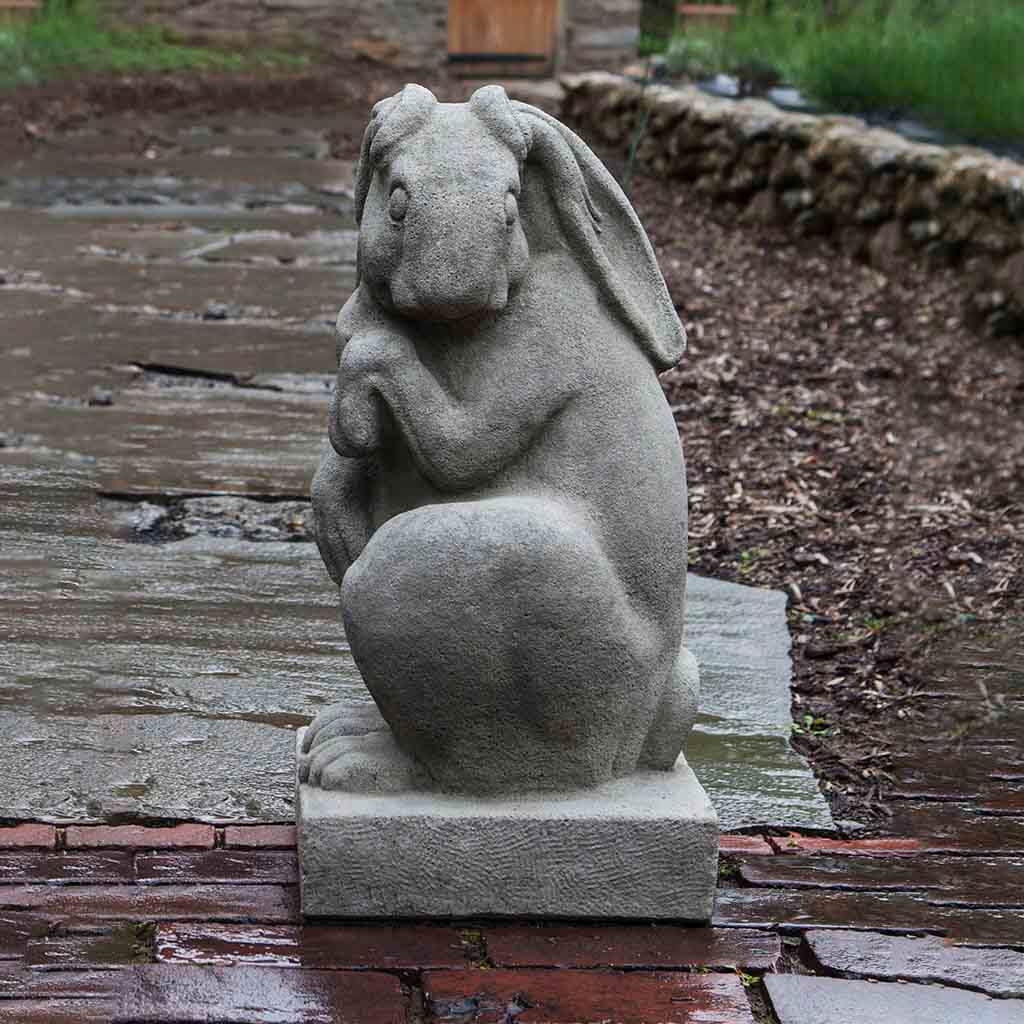 Campania International Newport Rabbit Facing Left Statue