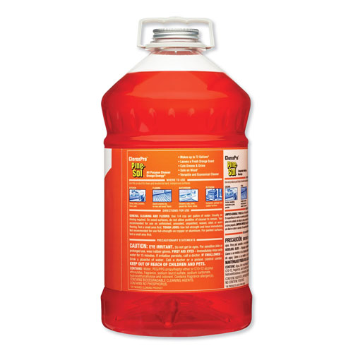 Clorox Pine Sol All-Purpose Cleaner | Orange， 144 oz， Bottle | CLO41772