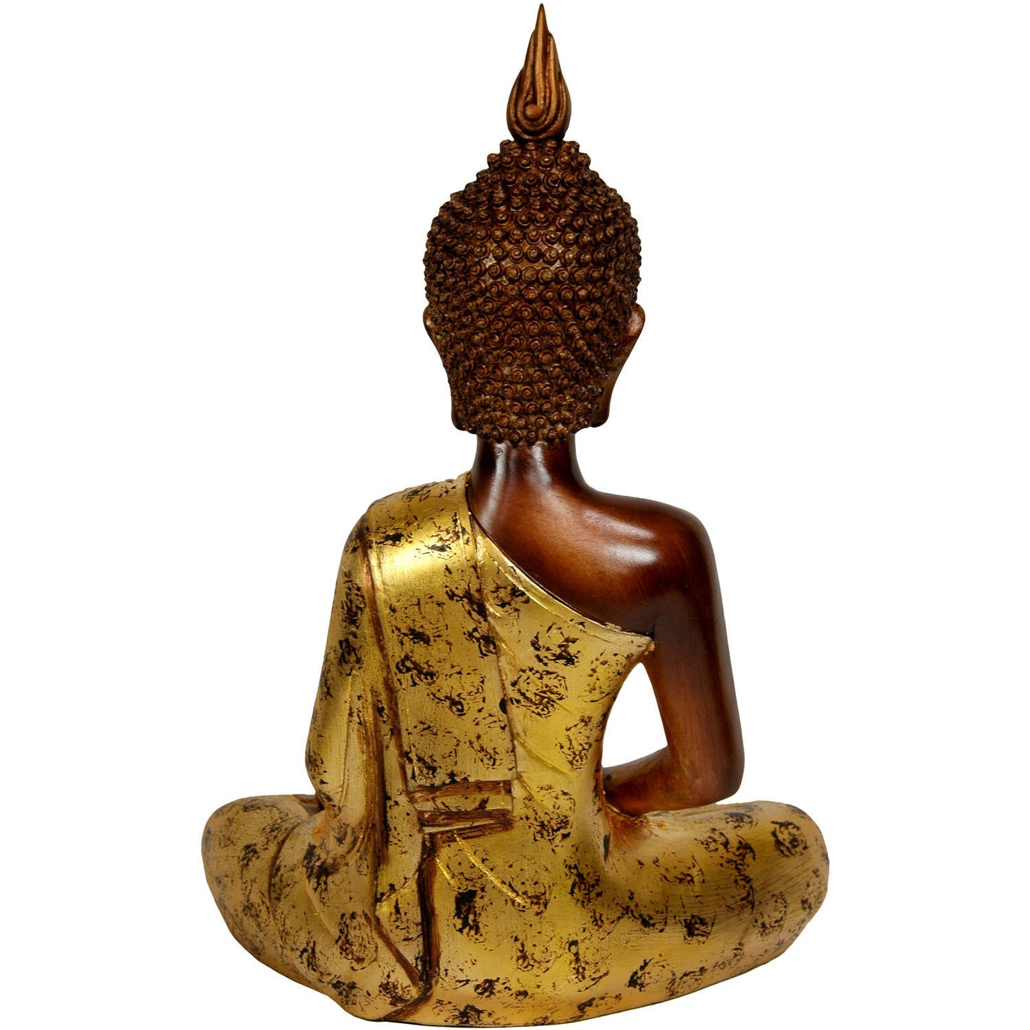 Oriental Furniture 1 6" Thai Sitting Buddha Statue