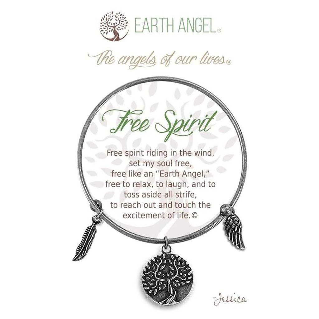 Earth Angel  Free Spirit Bracelet in Silver