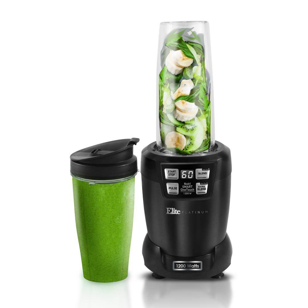 Elite Platinum Platinum 4-Speeds Nutri Hi-Q Black Smart Blender EPB-5455