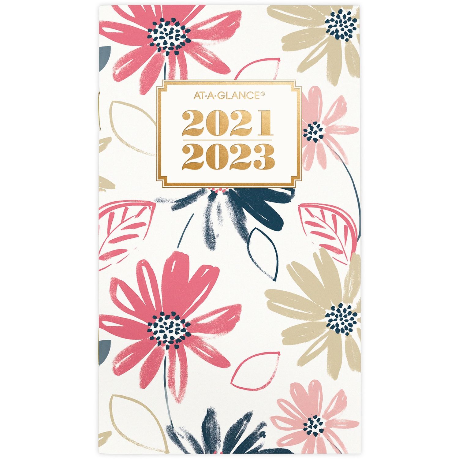 Badge Floral Academic 2-year Planner by ACCO Brands Corporation AAG1535F021A