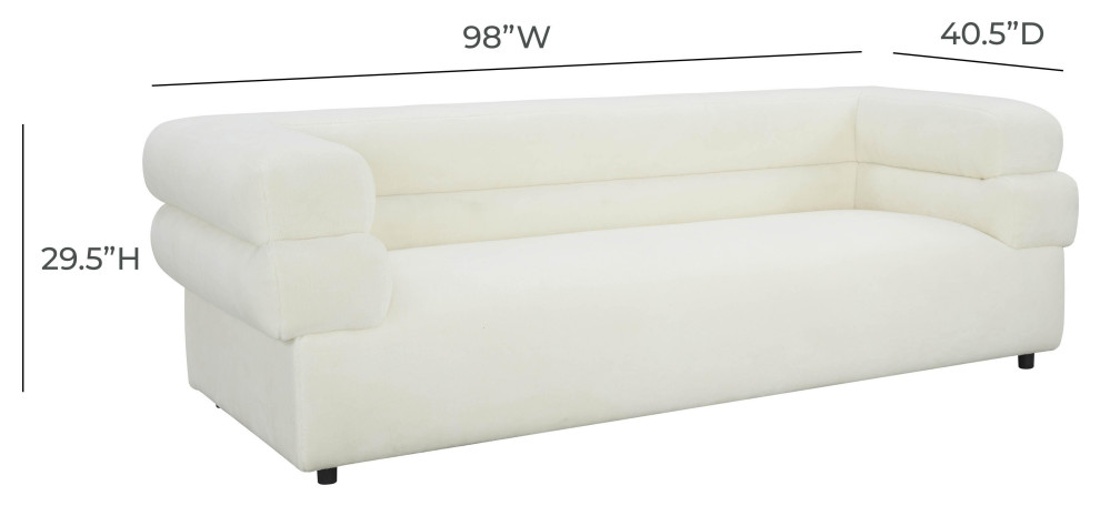 Elsa Sofa   Transitional   Sofas   by TOV Furniture  Houzz