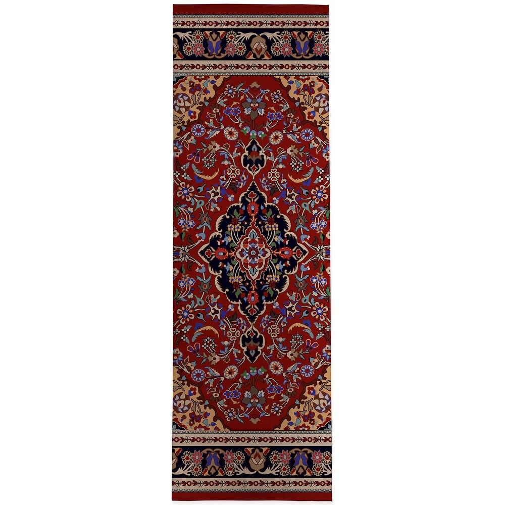 KASHAN RED Kitchen Mat By Kavka Designs