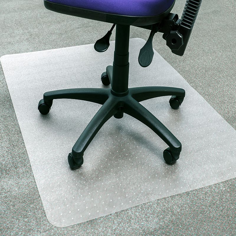 Floortex Cleartex® Advantagemat® Plus APET Chair Mat - Low/Standard Pile Carpet. Rectangular 36 x 48