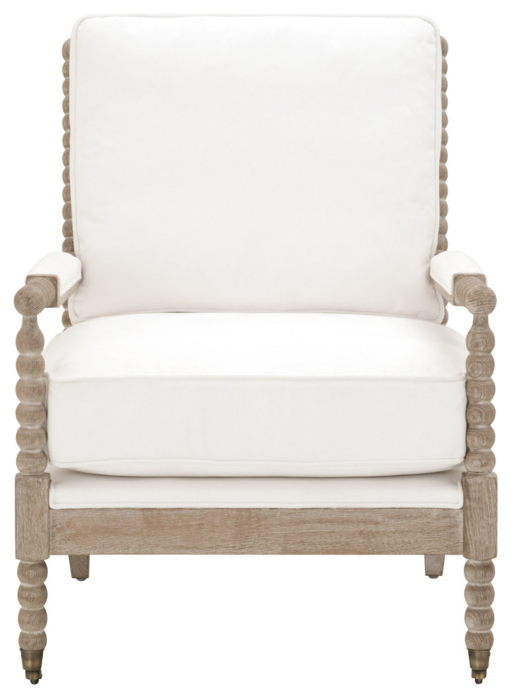 Rouleau Club Chair   Traditional   Armchairs And Accent Chairs   by HedgeApple  Houzz