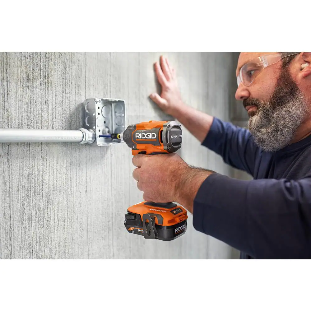 Ridgid 18V Brushless Cordless 3-Speed 1/4 in. Impact Driver (Tool Only)