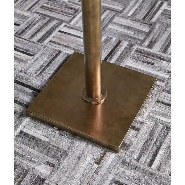 Signature Design by Ashley Jenton Antique Brass Finish Metal Floor Lamp - 20