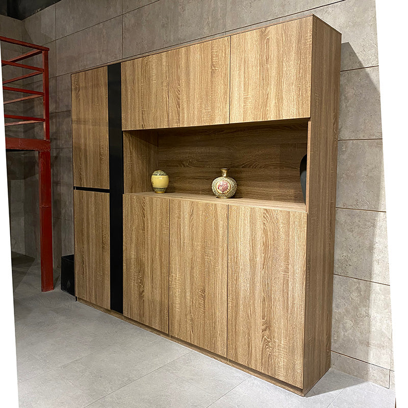 ADRIANO Display Unit  218cm - Light Brown