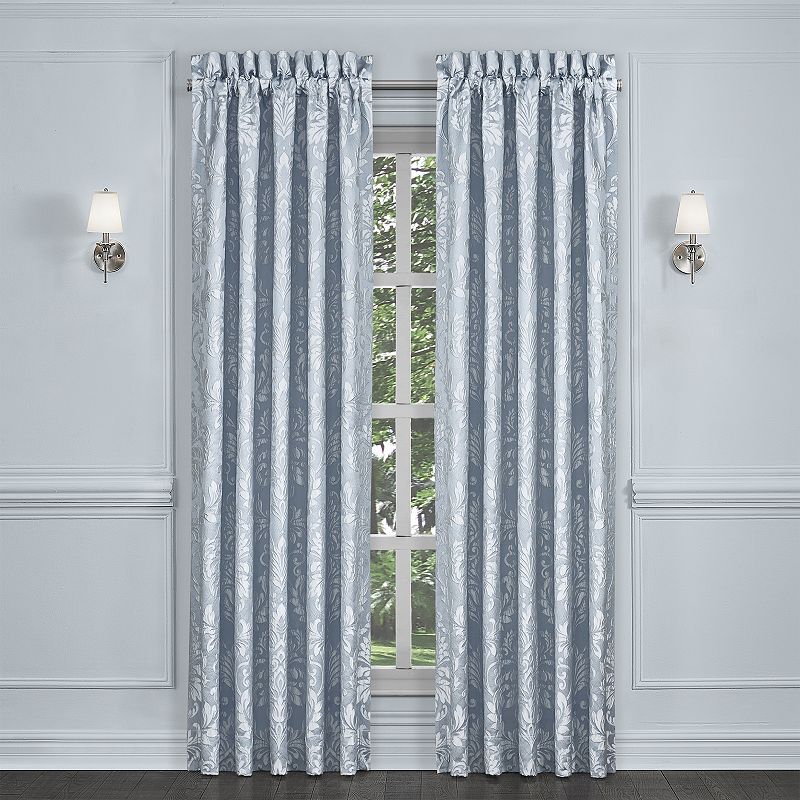 Five Queens Court Madeline 84 Set of 2 Window Curtain Panels