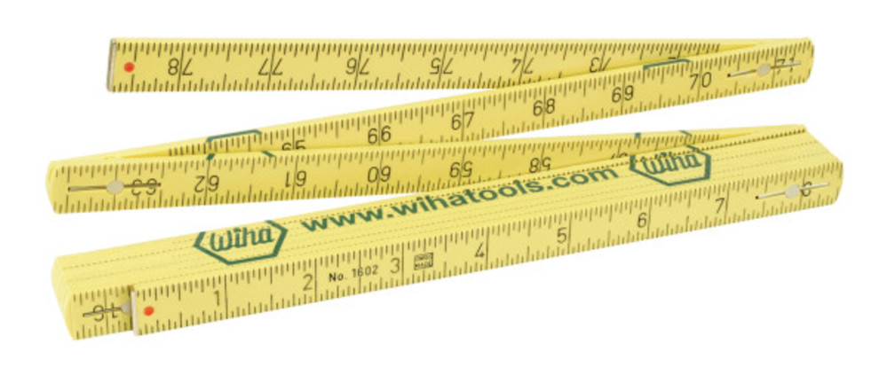 Wiha MaxiFlex Folding Ruler Inch Metric