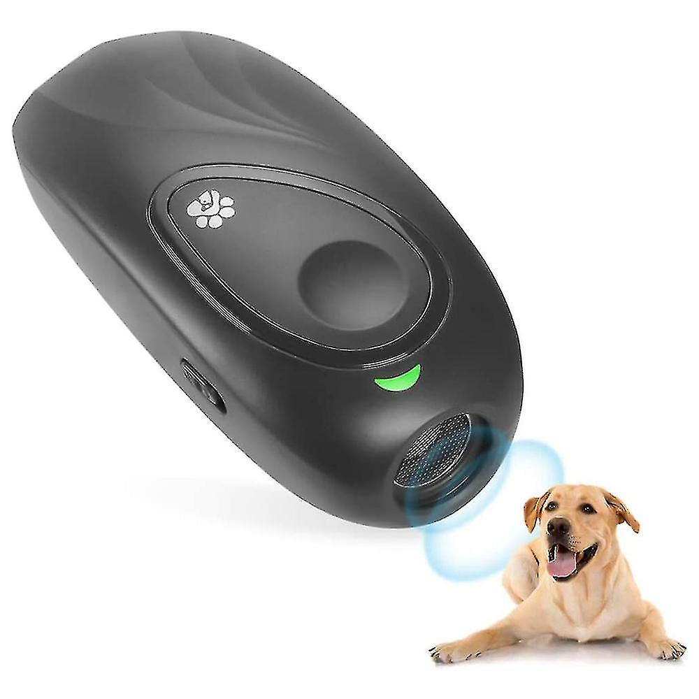 Ultrasonic Dog Bark Control Device， Dog Barking Deterrent Devices1 Pieceblack