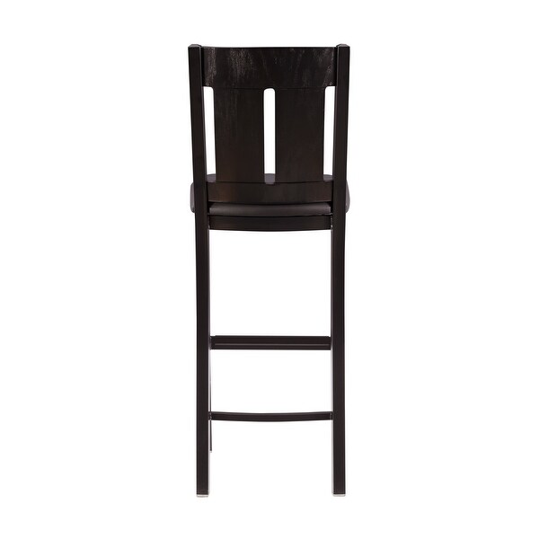 Soraya Black Metal Barstool