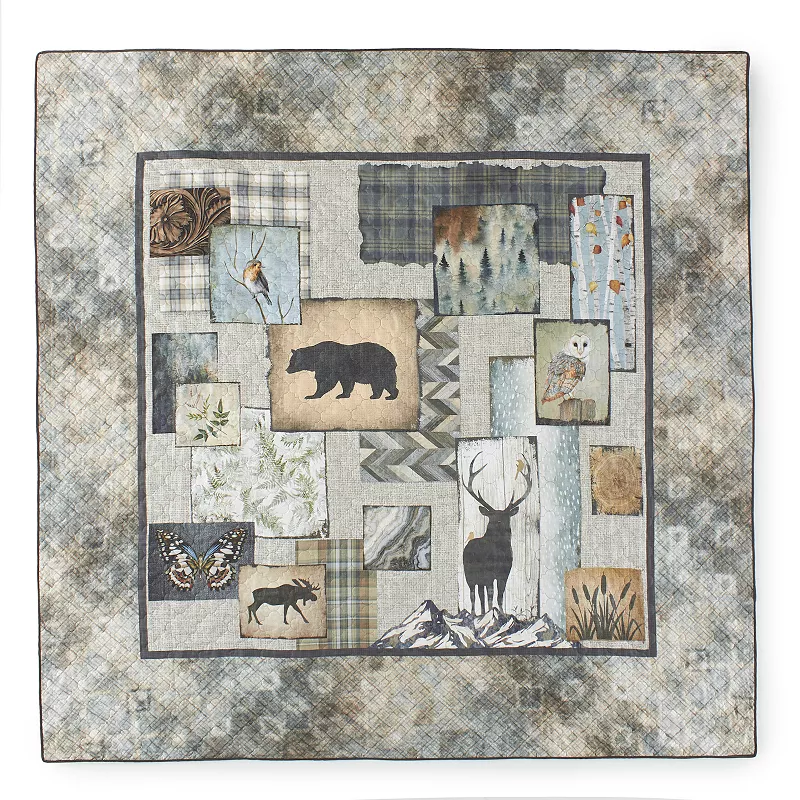 Donna Sharp Natures Collage Quilt Set with Shams