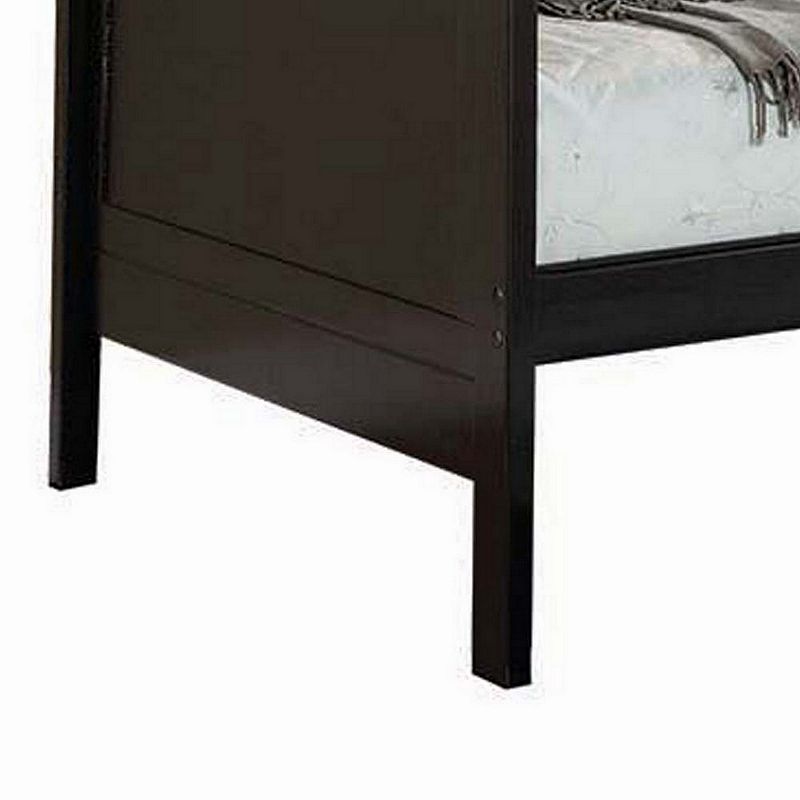 Sturdy Wooden Daybed， Black