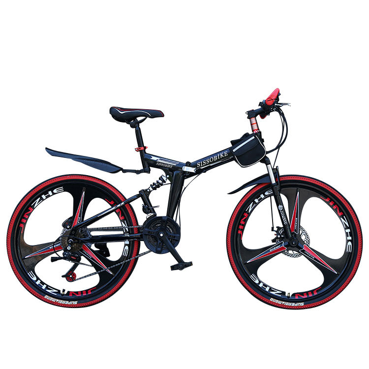 Bicycle supplier foldable frame full suspension cycle mountainbike folding mountain bike bicycle 26 inch cycle