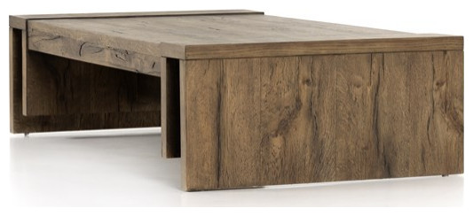 Faunia Coffee Table Rustic Fawn   Midcentury   Coffee And Accent Tables   by Virgil Stanis Design  Houzz