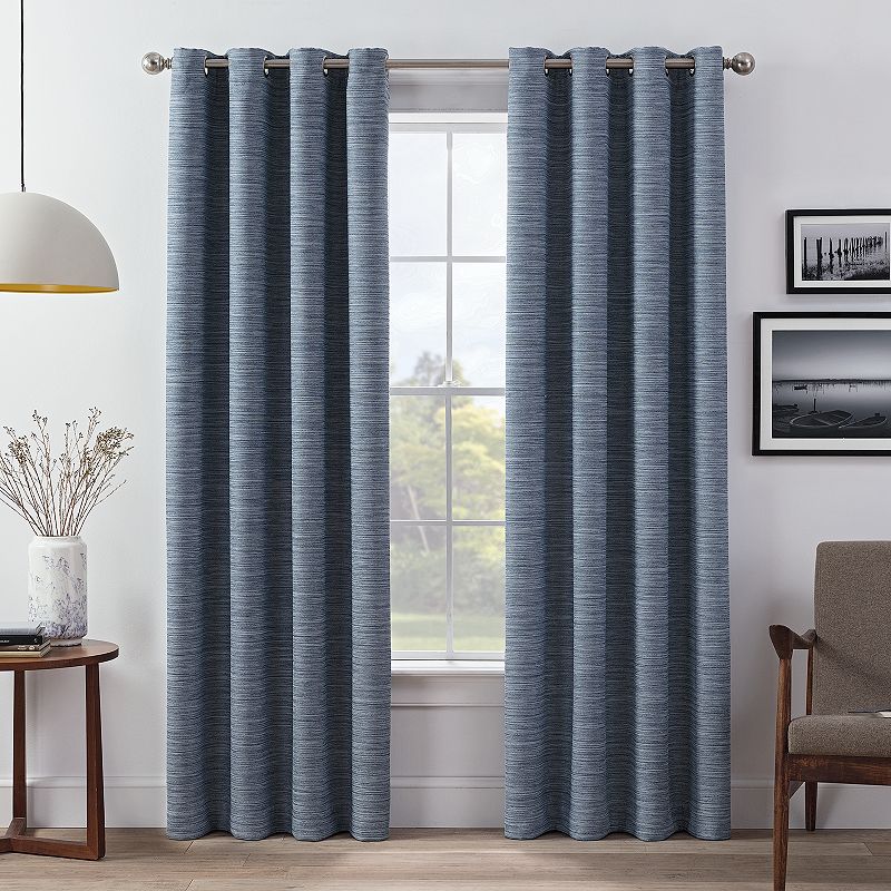 eclipse Wyckoff Blackout 2-Panel Window Curtains