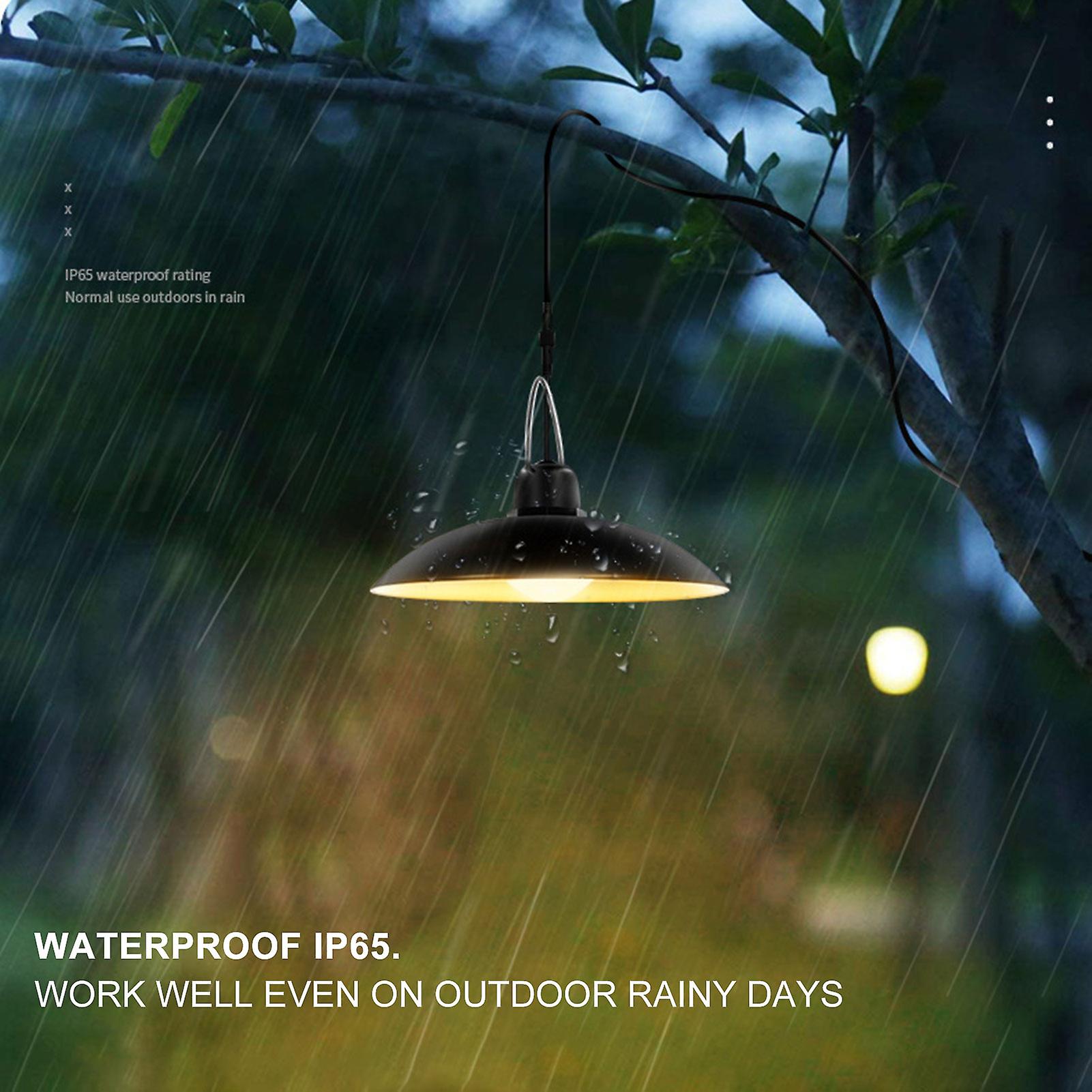 Solar Chandelier Courtyard Garden Corridor Landscape Lamp Indoor Outdoor Retro Hanging Lamp 2 Lighting Modes Waterproof Ip65 Warm Light No.290871