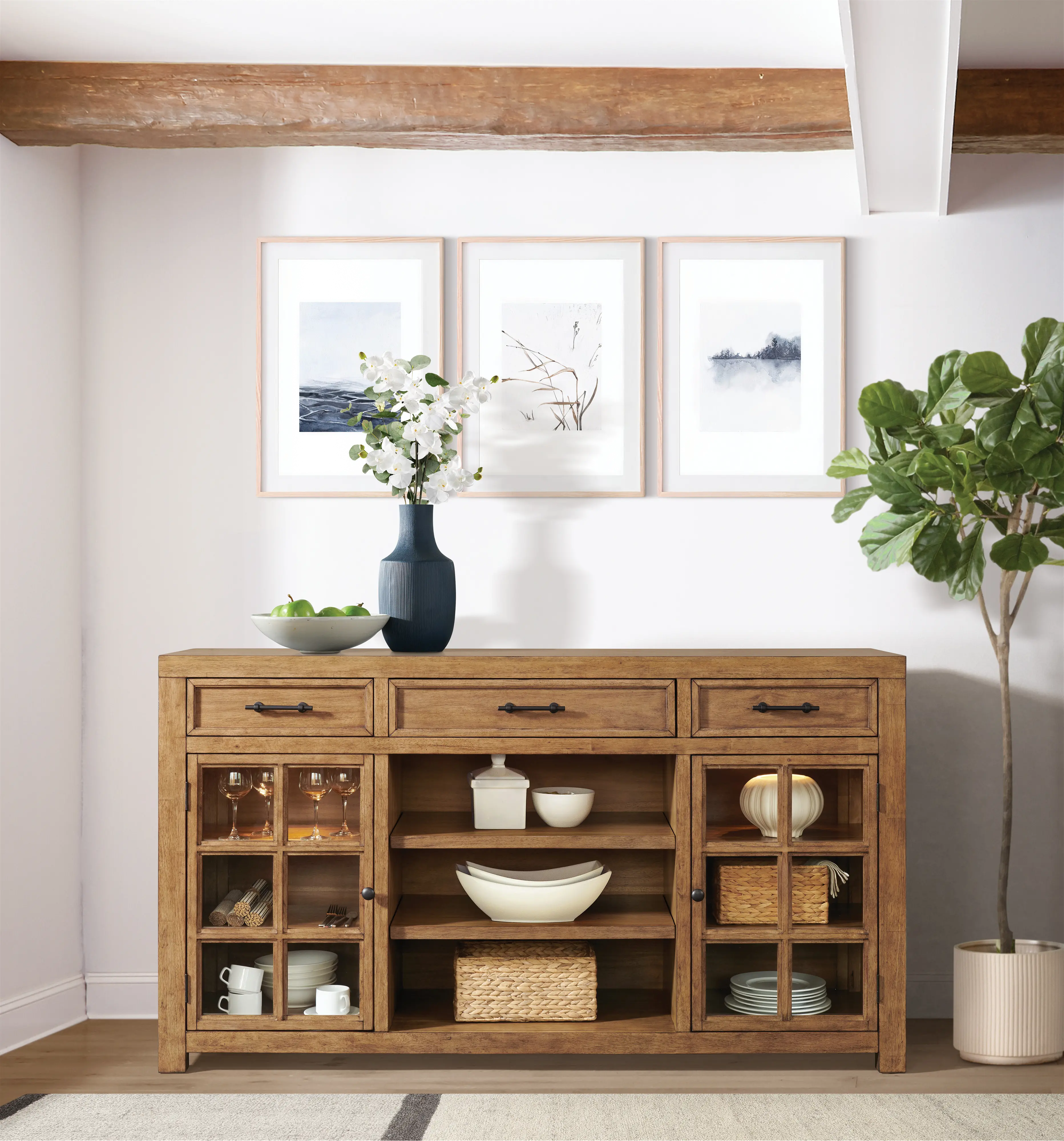 Bozeman Brown Dining Room Server