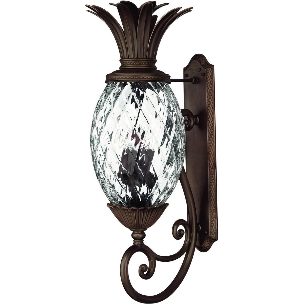 Hinkley Lighting Plantation Four Light 34-Inch Outdoor Wall Light