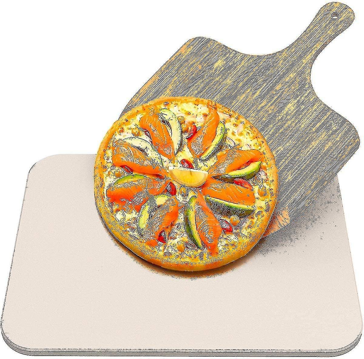 Pizza Stone For Oven And Gas Grill， Kitchen Accessories Pizza Stone Grill Stone Pizza Slider - Firec