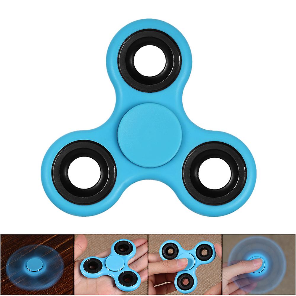 Diy Tri Fidget Spinner 360hand Finger Spinner Hybrid Rotation Bearing Spin Widget Focus Toy Nylon Pa Material For Adhd Anxiety Boredom Adults Children