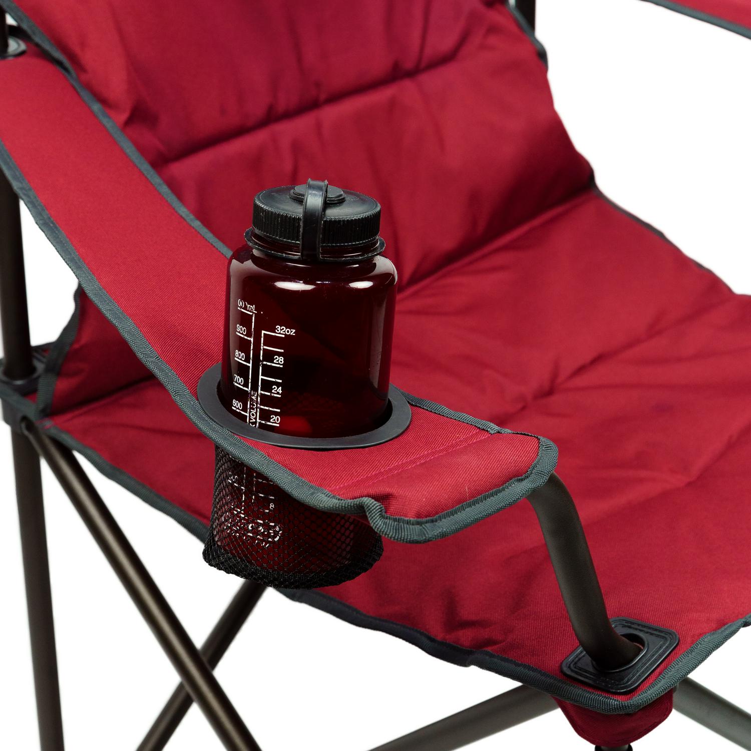 Ozark Trail Camping Chair Red  Crowdfused