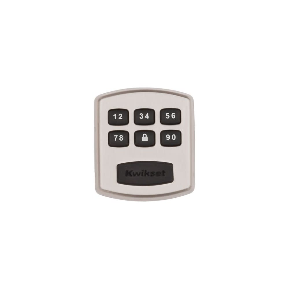 Satin Nickel No Cylinder Keyless Entry Electronic Deadbolt