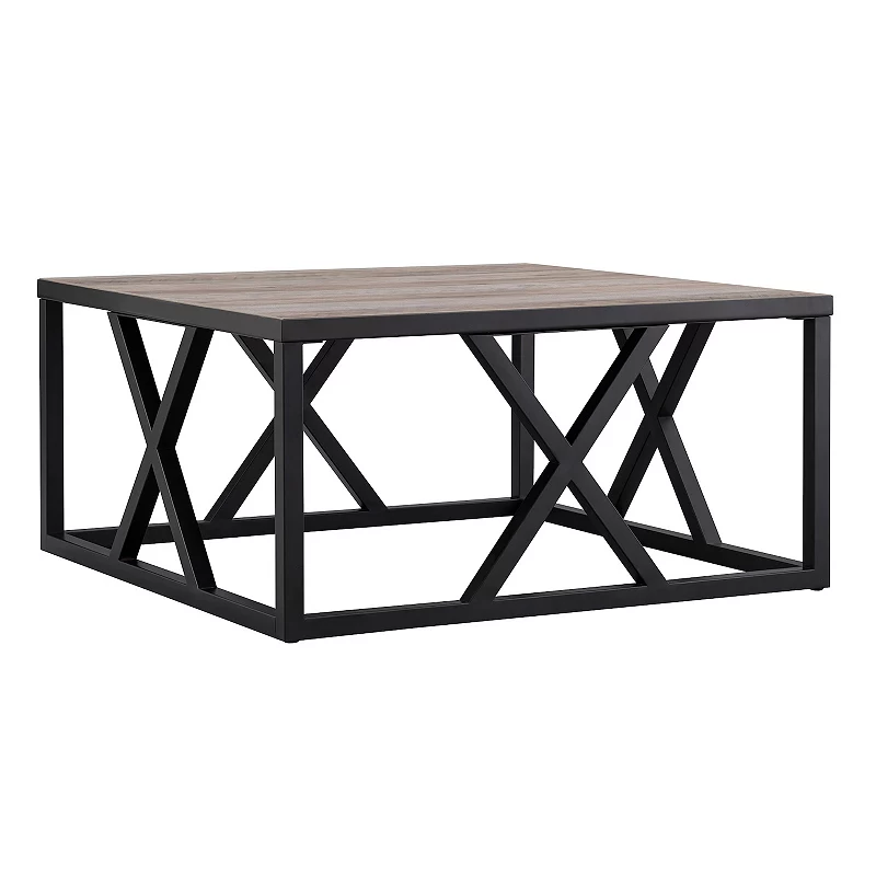 Finley and Sloane Jedrek Square Coffee Table