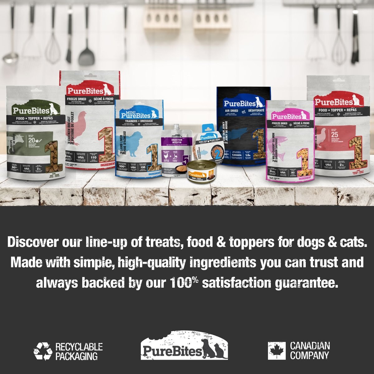 PureBites Plus Squeezables- Gut and Digestion Dog Food Toppings， 2.5-oz tube， 15 count