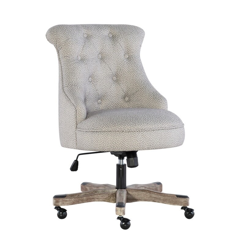 Pamela Tufted Swivel Office Chair