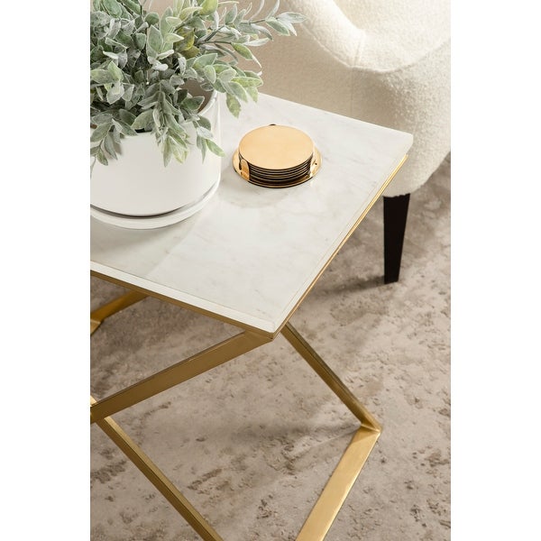 Kate and Laurel Laraway Folding Side Table