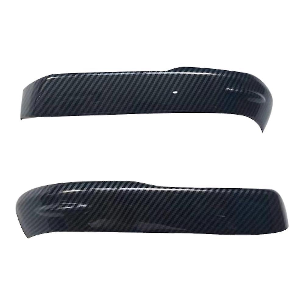 1pair Abs Carbon Fiber Side Rearview Mirror Strip Cover Trims Sticker For -v Xrv Xr-v 2022 2023