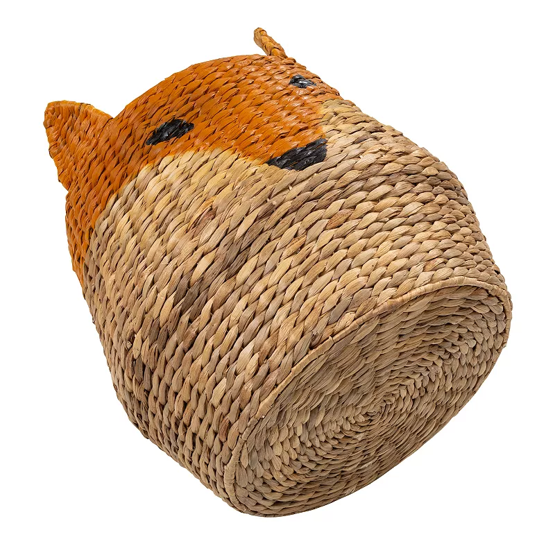 Honey-Can-Do 2-Piece Fox-Shaped Storage Basket Set