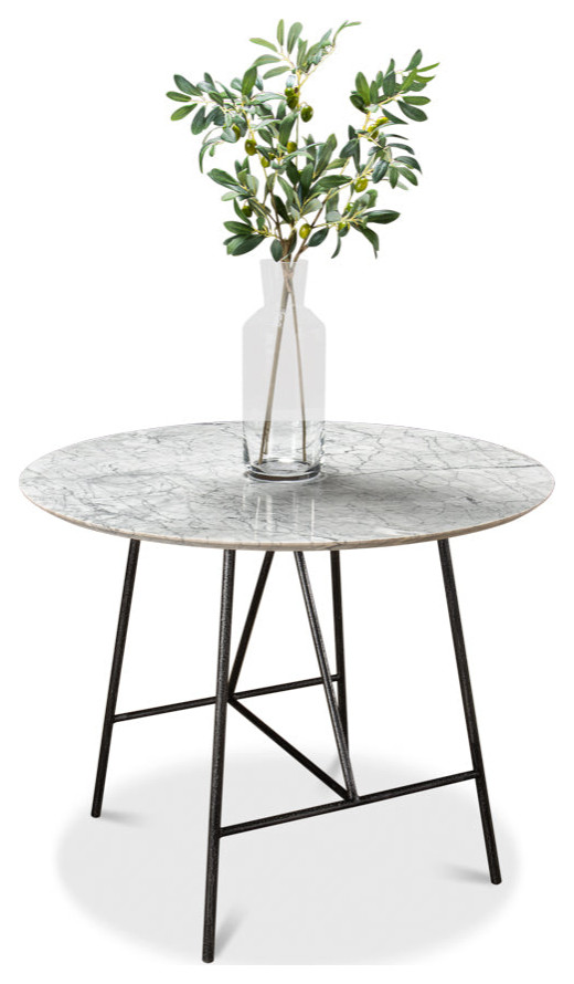 Portofino Round Cafe Bistro Table   Transitional   Coffee Tables   by Sideboards and Things  Houzz