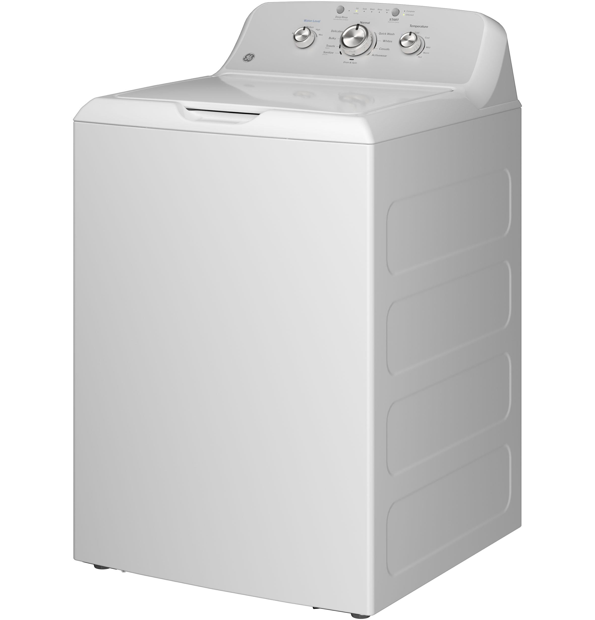 Ge Appliances GTW385ASWWS Ge® 4.3 Cu. Ft. Capacity Washer With Stainless Steel Basket,Cold Plus And Water Level Control​