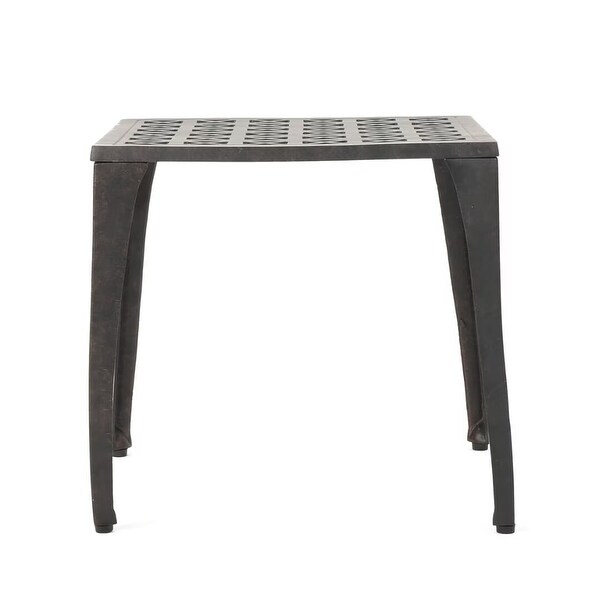 Modern Outdoor side table，for poolside，patio rocking chair