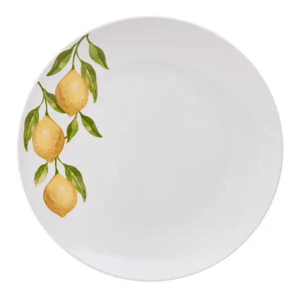 Studio Nova 16-Piece Countryside Lemons Porcelain Dinnerware Set