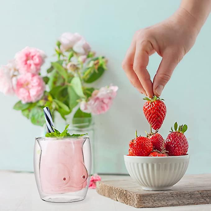 Fun Double Insulated Glass Mug