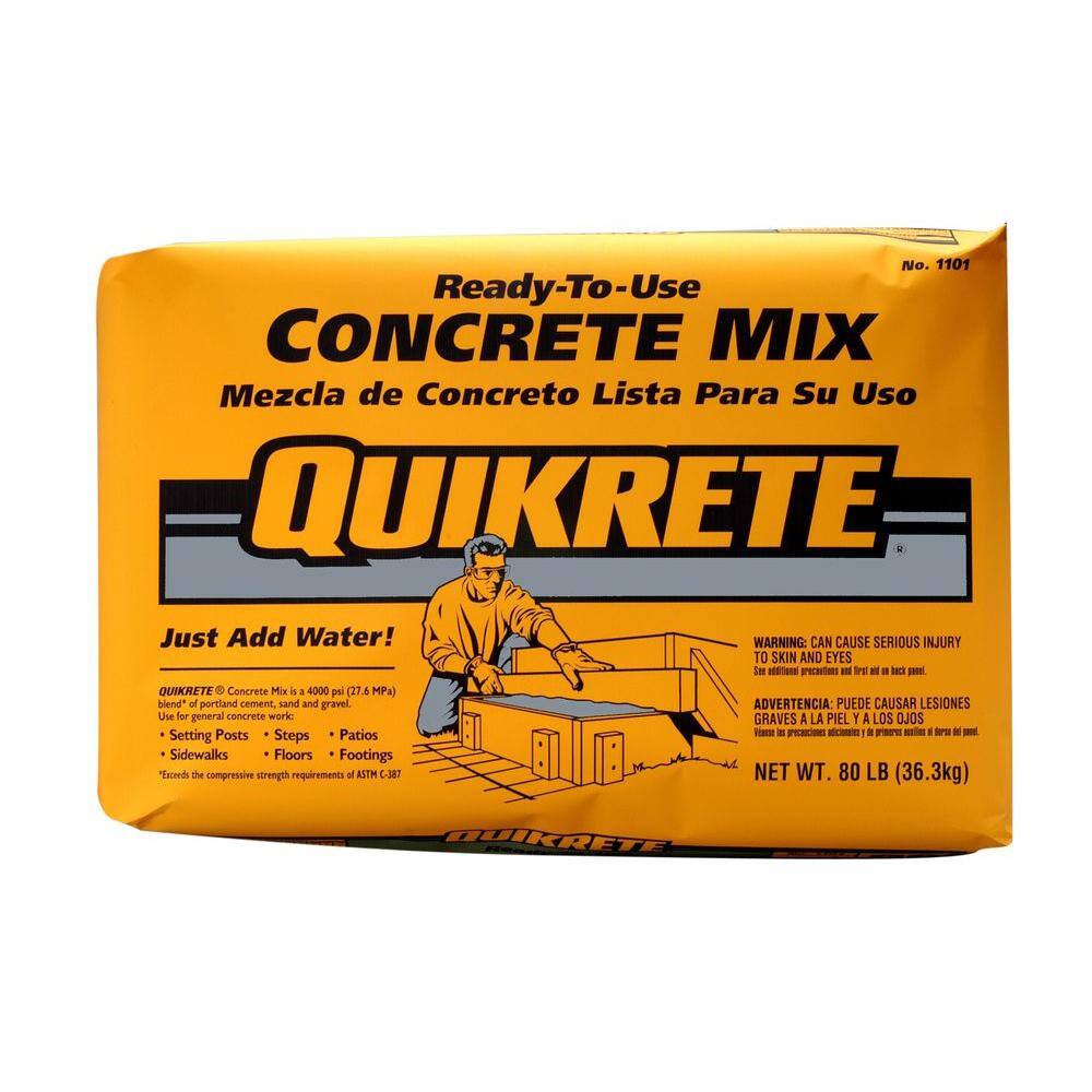 Quikrete 80 lb. Concrete Mix 110180