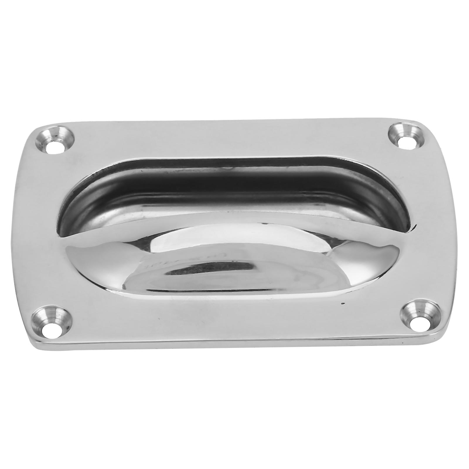 Flush Pull Handle 304 Stainless Steel Door Hardwares For Yacht Hatch Rv Furniture Lockers