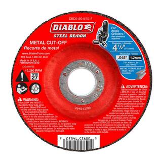 DIABLO Steel Demon 4-12 in. x 0.045 in. x 78 in. Metal DC Cut Off Type 27 DBDS45045701F