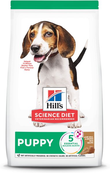 Hill's Science Diet Puppy Lamb Meal and Brown Rice Recipe Dry Dog Food