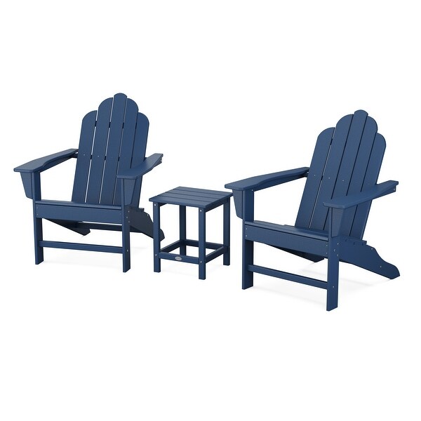 POLYWOOD Long Island Adirondack Chair 3Piece Set