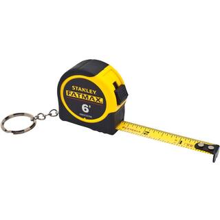 Stanley FATMAX 6 ft. x 12 in. Keychain Pocket Tape Measure FMHT33706M