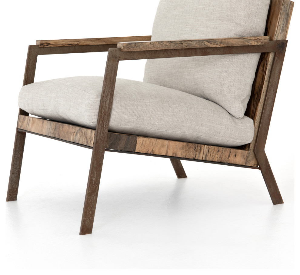 Genica Chair   Rustic   Armchairs And Accent Chairs   by Rustic Home Furniture Deco  Houzz