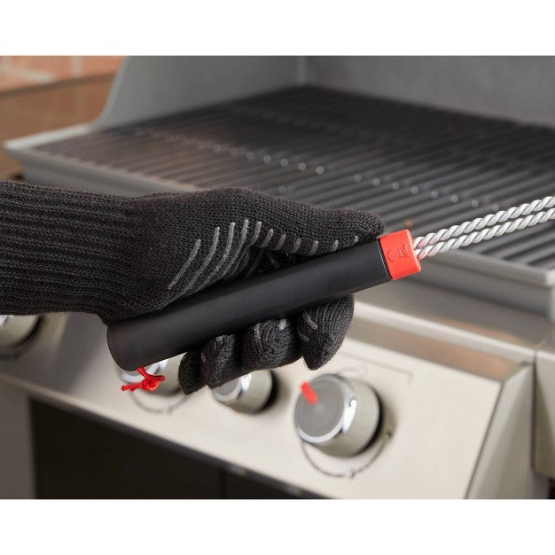 Three sided Grill Brush Black