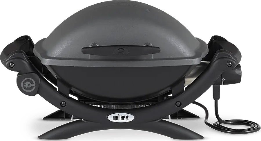 Weber Q 1400 Dark Grey Portable Electric Grill