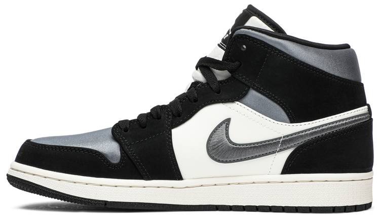 Air Jordan 1 Mid SE 'Satin Smoke Grey' 852542-011